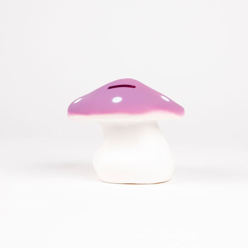 Afbeelding laden in galerijviewer, Egmont spaarpot paddenstoel lila. 11 cm.
