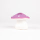 Egmont spaarpot paddenstoel lila. 11 cm.