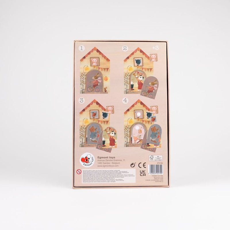 Afbeelding laden in galerijviewer, Egmont meerlagen puzzel vrienden. fsc ka

