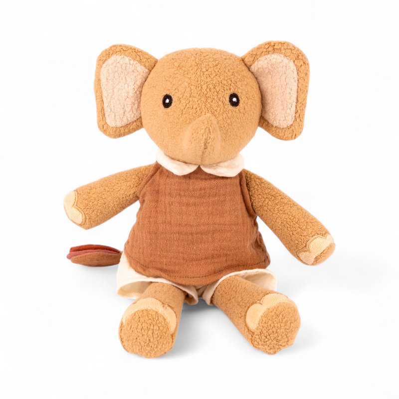 Afbeelding laden in galerijviewer, Knuffel olifant de ollie. 26 cm. 0+
