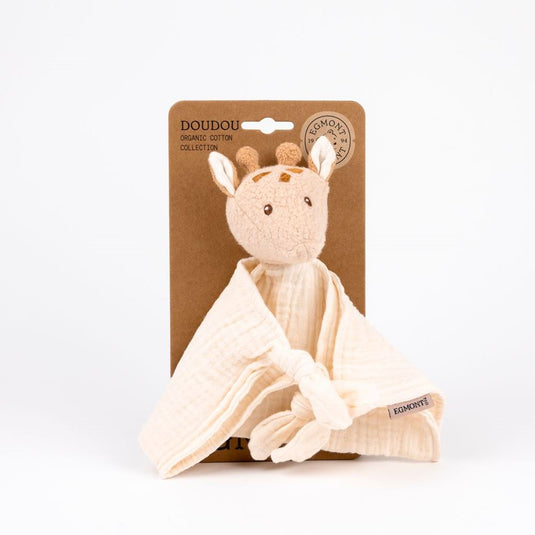Egmont giraf leonie knuffeldoekje. 23 cm