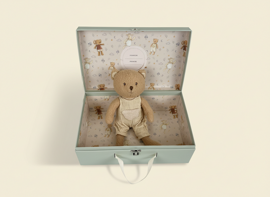 Egmont knuffel marcel de beer cadeaudoos