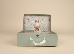 Knuffel leonie de giraf cadeaudoos