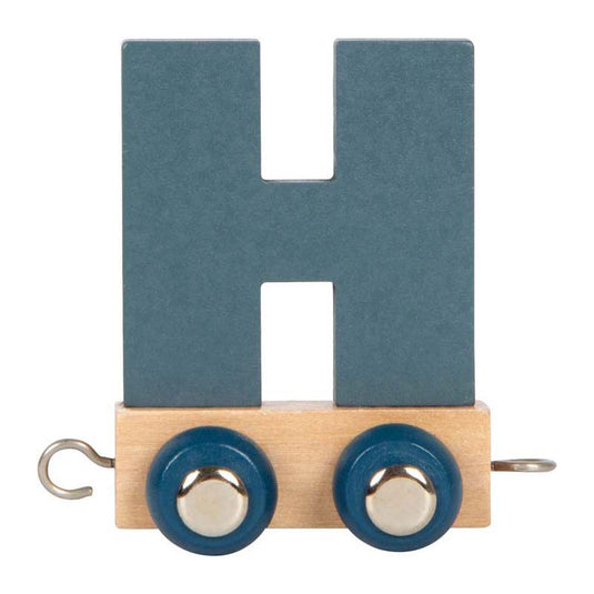 Small foot - houten lettertrein polar - h