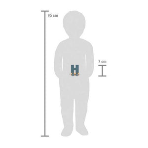 Small foot - houten lettertrein polar - h