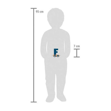 Small foot - houten lettertrein polar - f