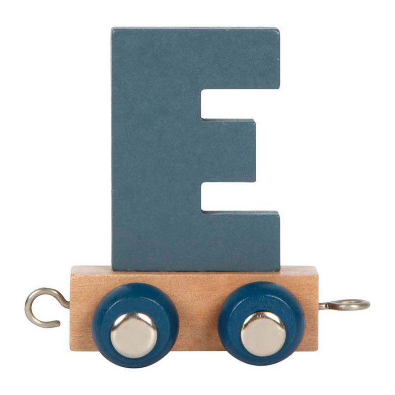 Load image into Gallery viewer, Small foot - houten lettertrein polar - e

