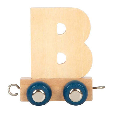 Small foot - houten lettertrein polar - b
