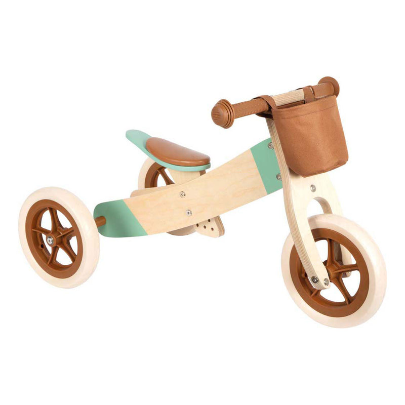 Small foot - houten driewieler trike karamel bruin