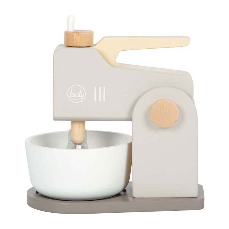 Laden Sie das Bild in Galerie -Viewer, Small foot - houten mixer speelset grijs tasty
