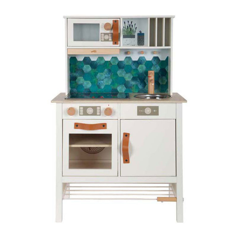 Afbeelding laden in galerijviewer, Small foot - houten speelkeuken tasty wit
