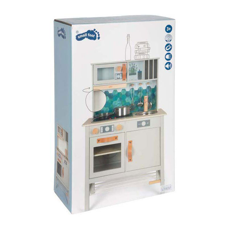 ギャラリービューアに画像をロードする, Small foot - houten speelkeuken tasty grijs
