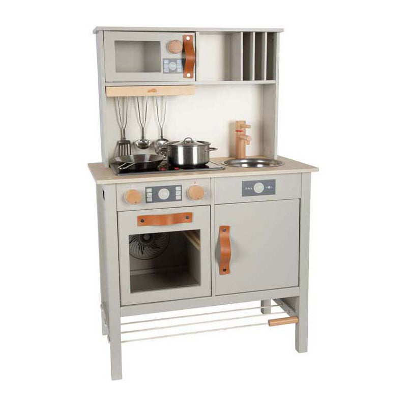 ギャラリービューアに画像をロードする, Small foot - houten speelkeuken tasty grijs

