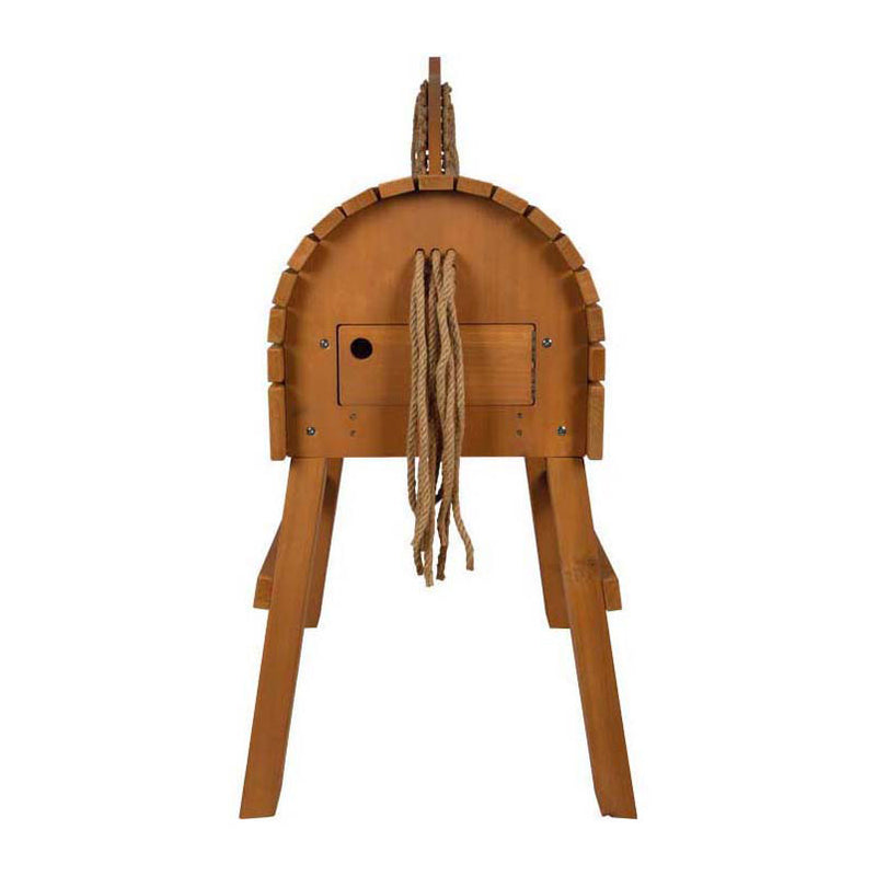 Load image into Gallery viewer, Small foot - houten paard bruin
