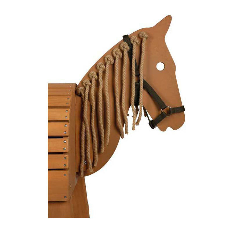 Load image into Gallery viewer, Small foot - houten paard bruin
