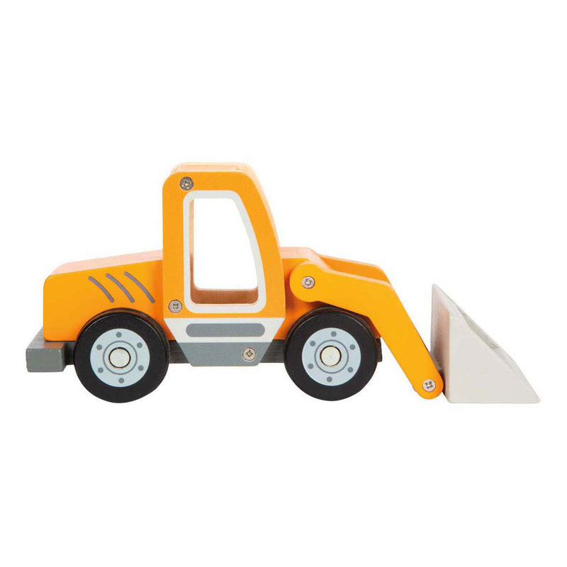 ギャラリービューアに画像をロードする, Small foot - houten wiellader met shovel
