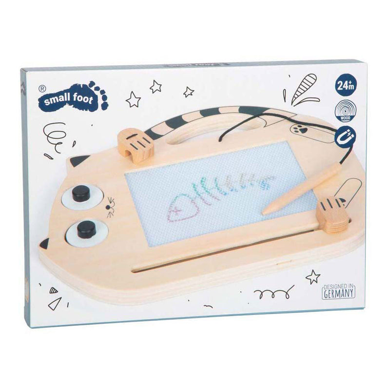 Load image into Gallery viewer, Small foot - magnetisch tekenbord hout
