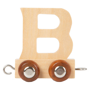 Small foot - houten lettertrein - b - 12 stuks