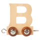 Small foot - houten lettertrein - b - 12 stuks
