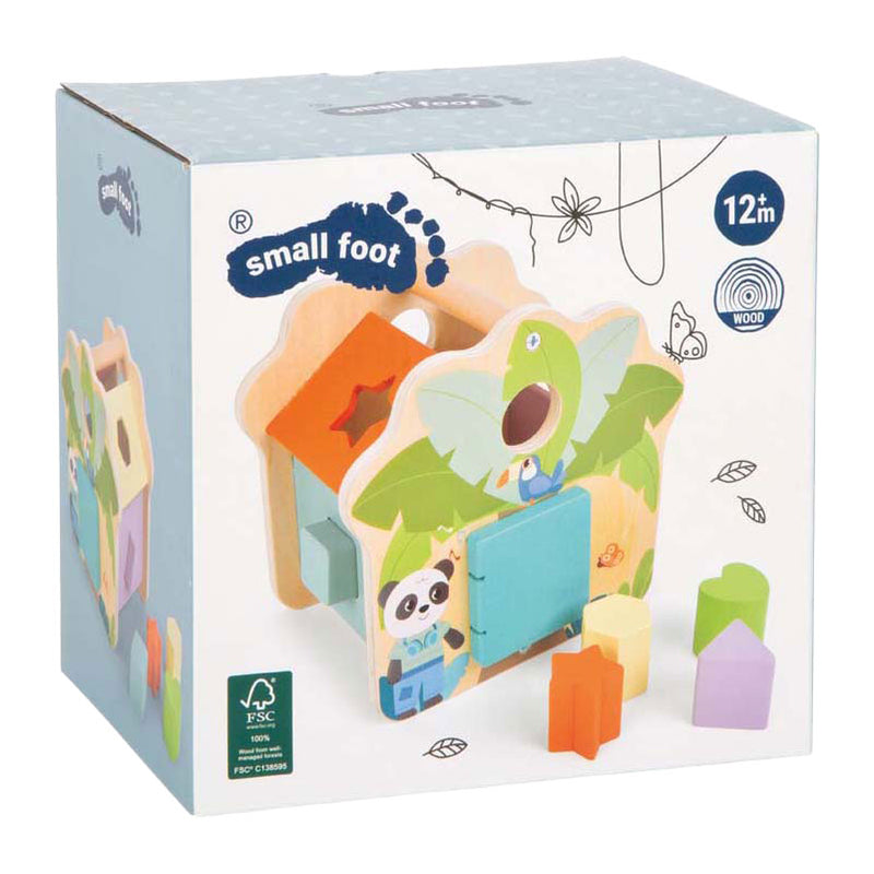 ギャラリービューアに画像をロードする, Small foot - houten vormenstoof jungle friends fsc
