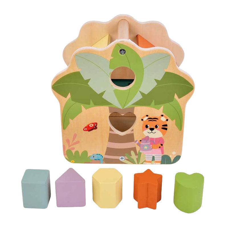 ギャラリービューアに画像をロードする, Small foot - houten vormenstoof jungle friends fsc
