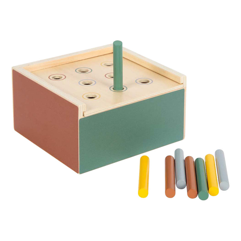 Afbeelding laden in galerijviewer, Small foot - houten montessori vormpassend spel fsc
