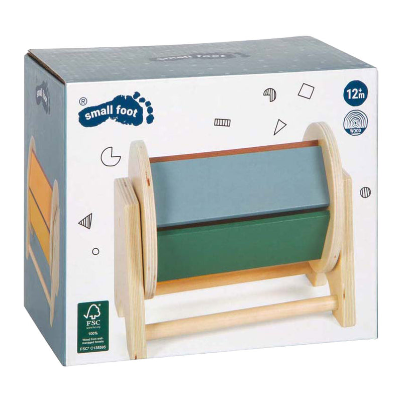 ギャラリービューアに画像をロードする, Small foot - houten montessori draaiende trommel fsc
