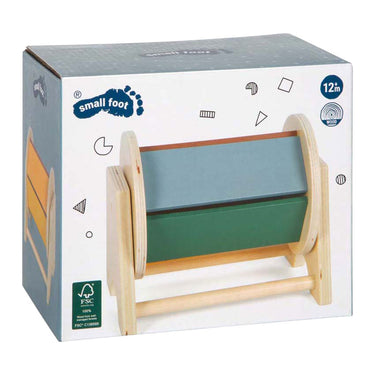 Small foot - houten montessori draaiende trommel fsc