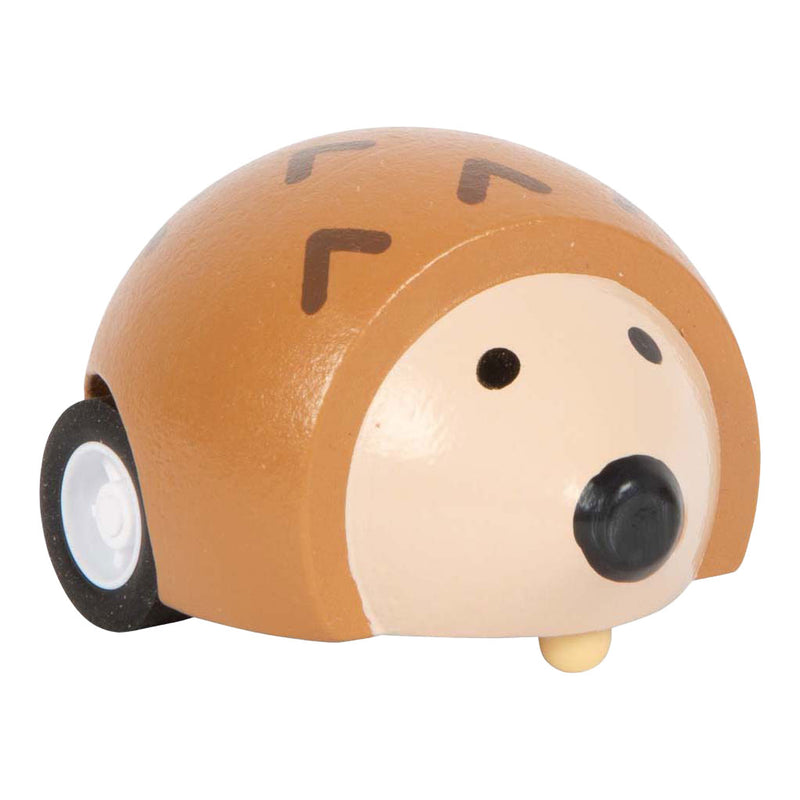 Load image into Gallery viewer, Small foot - houten pull-back dieren tiny friends - 12st.
