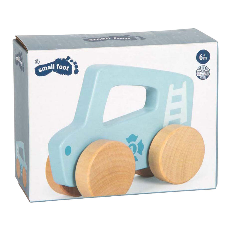 Chargez l'image dans la visionneuse de la galerie, Small foot - houten duwautootje blauw
