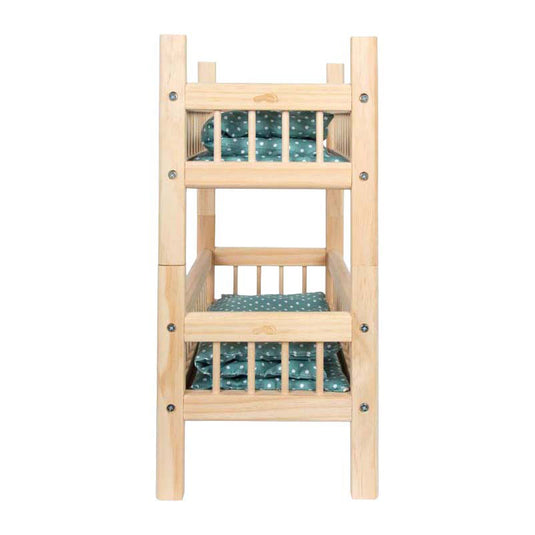 Small foot - houten poppenstapelbed