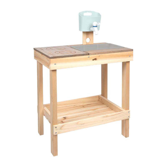 Small foot - houten modderkeuken en speeltafel