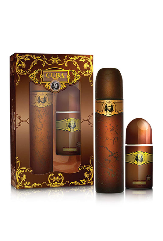 Jean-pierre sand gold gift set eau de toilette100 ml and deodorant 50 ml 100ml