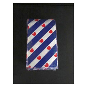 Vlakke zakjes friesland 10x16 200st
