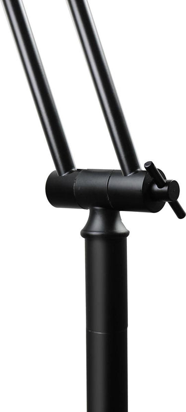 Unilux dely 2.0 articulé vloerlamp zwart