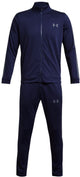 Under armour ua rival knit track suit-blu heren trainingspak - midnight navy - grijs