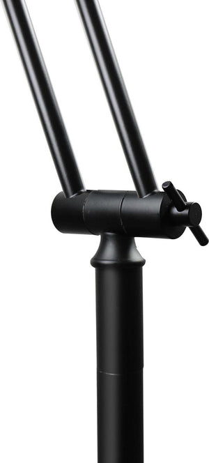 Unilux dely 2.0 articulé vloerlamp zwart