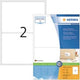 Herma verzendetiketten 4249 wit 199.6 x 143.5 mm 200 etiketten
