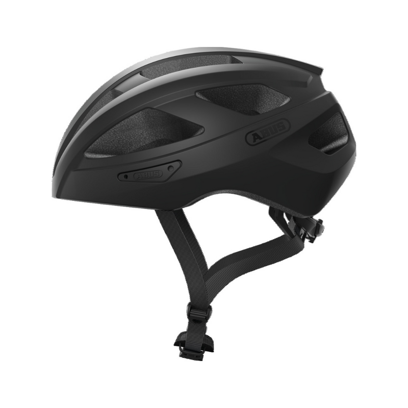 Chargez l'image dans la visionneuse de la galerie, Abus helm MacatGoud shiny velvet Zwart L 58-62cm
