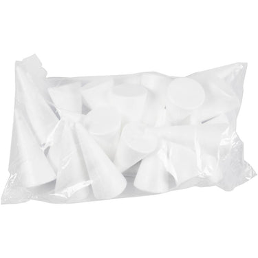 Http: www.cchobby.nl kegels-h-14-5-cm-d-6-cm-wit-25-stuk-1-doos