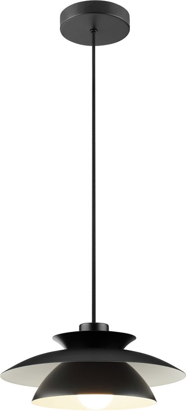 Brilliant appia - hanglamp - e27 max 1x20w - zwart