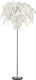 Rl live your light reality leavy - vloerlamp - chroom - excl. 3x e14 4,9 w - voetschakelaar - patroon bescherming