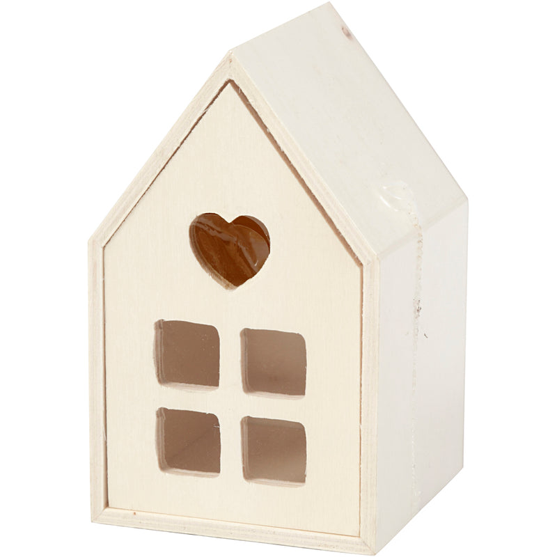 Load image into Gallery viewer, Creativ company houten huis met lade, 10,8cm
