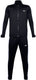 Under armour ua rival knit track suit-blk heren trainingspak - zwart - wit