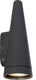 Lucide wizard - wandlamp binnen buiten - led dimbaar - 1xgu10 - ip54 - antraciet