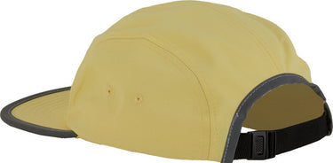 Capsuled 5 panel reflective flex cap