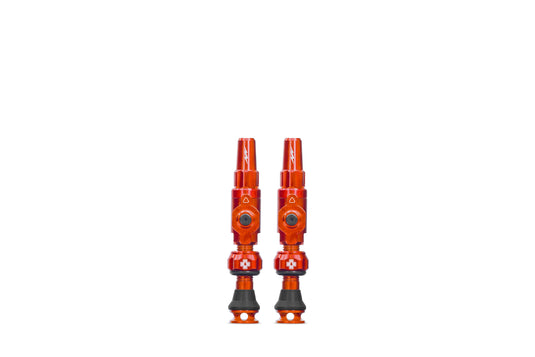 Muc-off tubeless ventiel big bore lite small orange franse presta ventiel 30mm