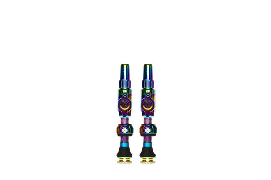 Muc-off tubeless ventiel big bore lite medium iridescent franse presta ventiel 35mm