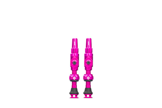 Muc-off tubeless ventiel big bore lite medium pink franse presta ventiel 35mm