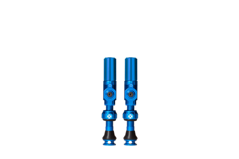 Afbeelding laden in galerijviewer, Muc-off tubeless ventiel big bore hybrid medium blue auto schräder ventiel 35mm
